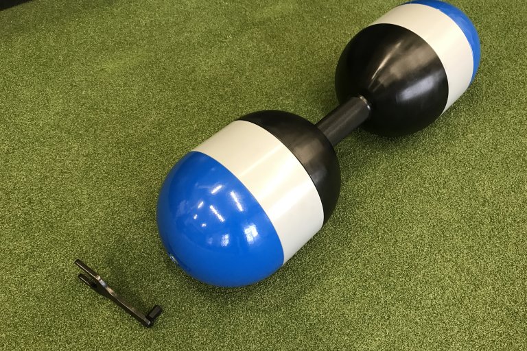 Jednoruční činka circus dumbbell - 2