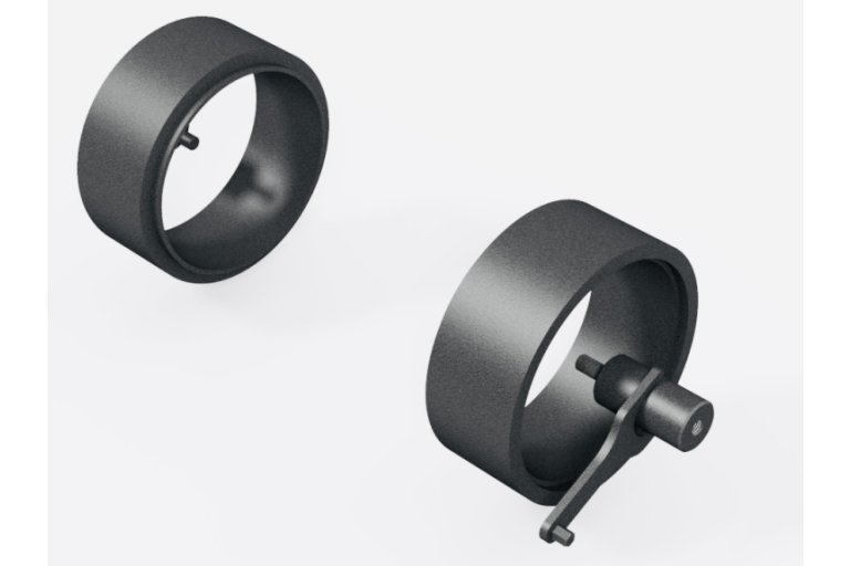 Příruba circus dumbbell PCD-1