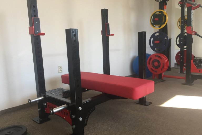 Power rack bench