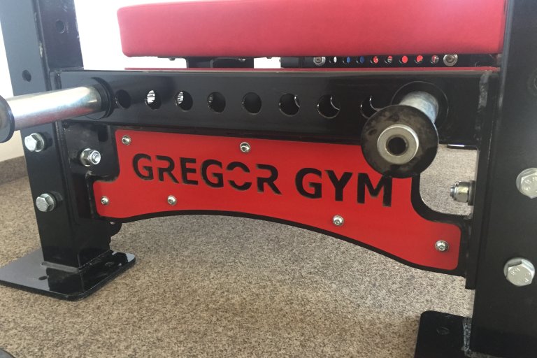 Power rack bench