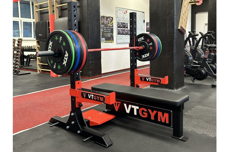 Power rack bench